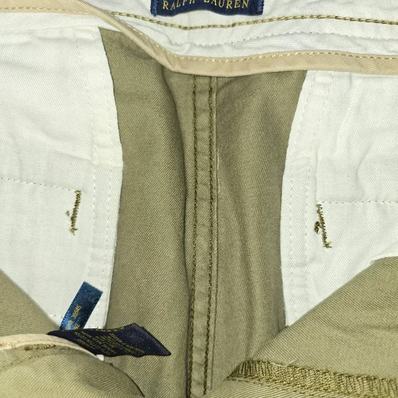 Polo Ralph Lauren Men's Olive Cargo Shorts - Picture 8 of 16